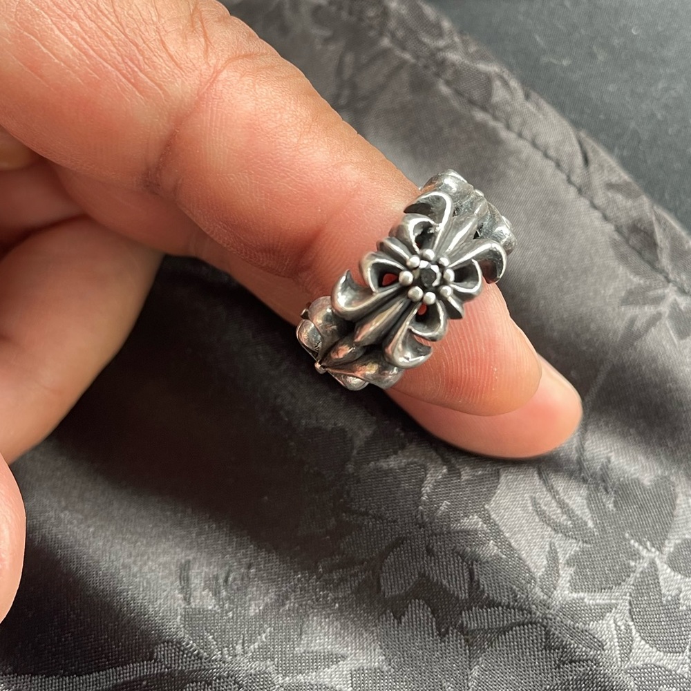 Sterling silver ring - Picture 3 of 7